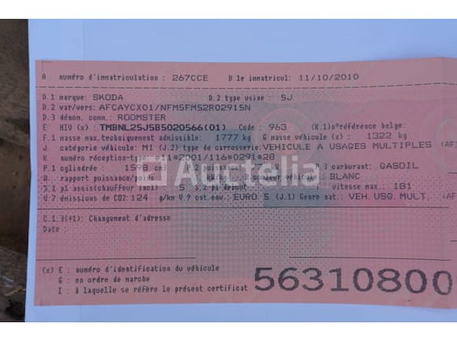 Politievoertuig skoda roomster (2010-91,327 km) - afbeelding 43 van  53