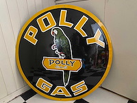 Polly gas - emaille bord - afbeelding 1 van  2