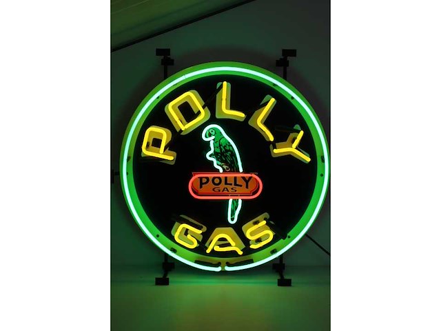 Polly gas - neon verlichting - afbeelding 2 van  2