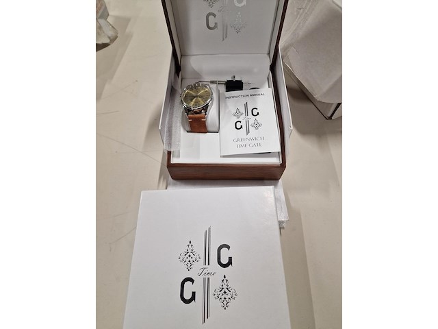 Polshorloge greenwich time gate - afbeelding 1 van  6