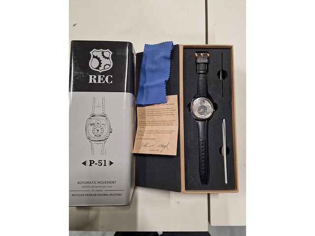 Polshorloge rec - afbeelding 1 van  5