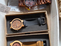 Polshorloges, handtassen, geldbeugels, .. afgewerkt in kurk - afbeelding 12 van  17