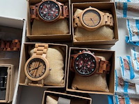 Polshorloges, handtassen, geldbeugels, .. afgewerkt in kurk - afbeelding 13 van  17