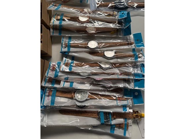 Polshorloges, handtassen, geldbeugels, .. afgewerkt in kurk - afbeelding 14 van  17