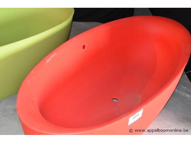 Poly alleenstaand design bad - afbeelding 2 van  2