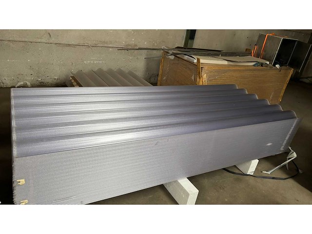 Polycarbonaat dubbelwandige golfplaten (59x) - afbeelding 1 van  13