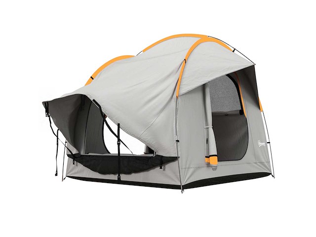 Polyester 3-deurs waterdichte autotent - afbeelding 2 van  5