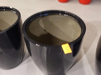 Polyester bloempot met autolak - afbeelding 3 van  4