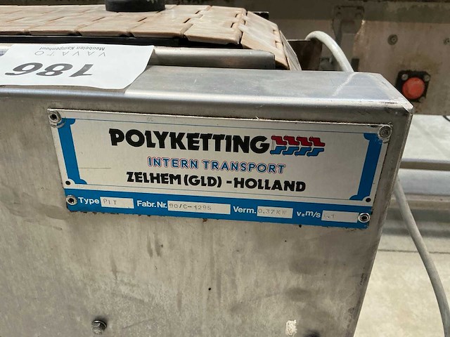 Polyketting plt transportband - afbeelding 7 van  7