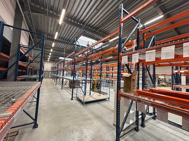 Polypal 21,6m palletstelling - magazijnstelling- grootvakstelling - afbeelding 1 van  14