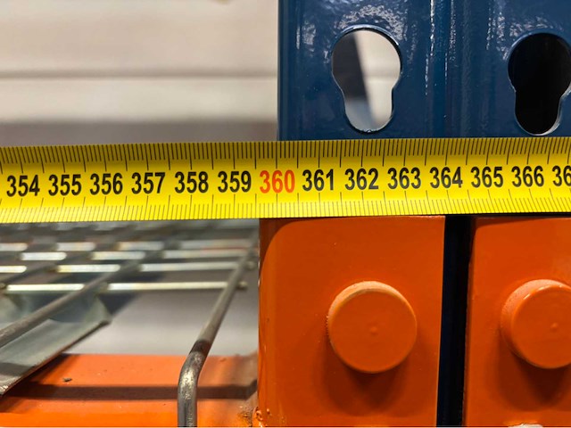 Polypal 3750 x 3600 x 1000 - magazijnstelling - grootvakstelling - palletstelling - afbeelding 2 van  7