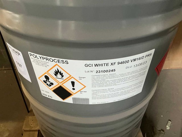 Polyprocess gci white xf 94600 polyester gelcoat (5x) - afbeelding 2 van  2