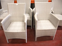 Polyratan tuinstoel (x6) - afbeelding 2 van  5