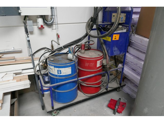 Polyurethaan pu schuim verpakking machine - afbeelding 1 van  6