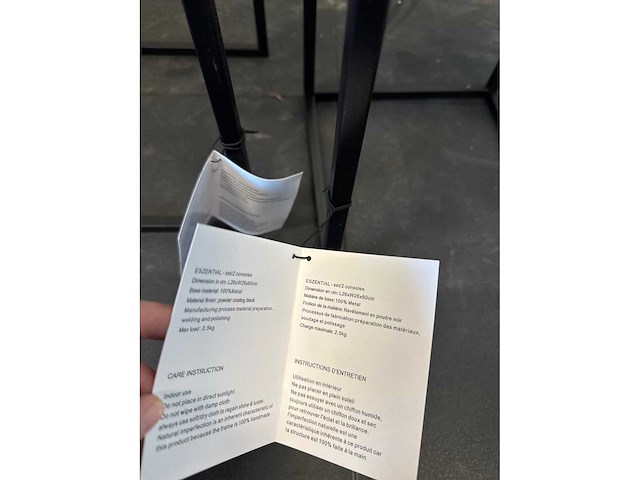 Pomax eszential set bijzettafel - afbeelding 4 van  4