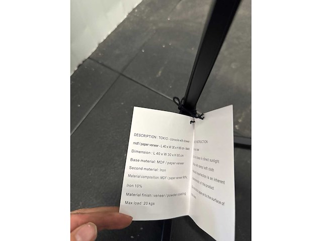 Pomax tokio bijzettafel - afbeelding 4 van  4