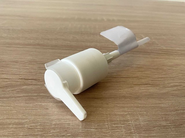 Pomp 24/410mat wit+act.wit lange nozzle+witte.clip 1000mcl pomp (18096x) - afbeelding 2 van  4