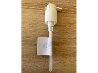 Pomp 24/410mat wit+act.wit lange nozzle+witte.clip 1000mcl pomp (18096x) - afbeelding 4 van  4