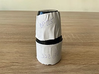 Pomp + cap shiny black voor prodigio 100ml (transp. nozzle) (3610x) - afbeelding 5 van  5