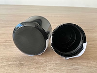 Pomp + cap shiny black voor prodigio 100ml (transp. nozzle) (3610x) - afbeelding 3 van  5
