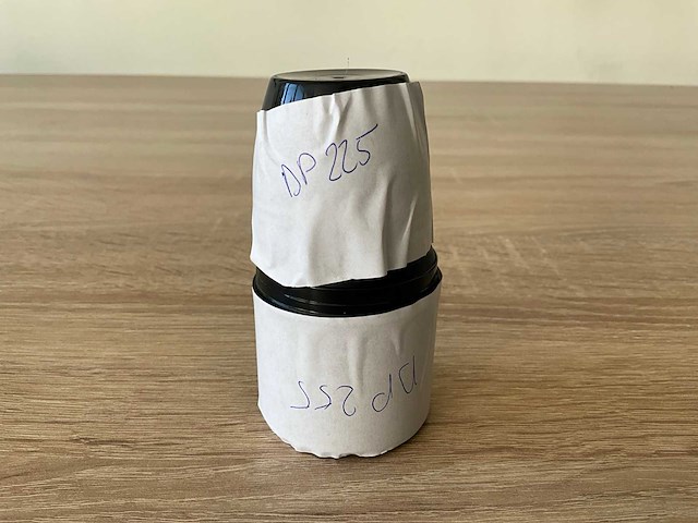 Pomp + cap shiny black voor prodigio 100ml (transp. nozzle) (3610x) - afbeelding 5 van  5