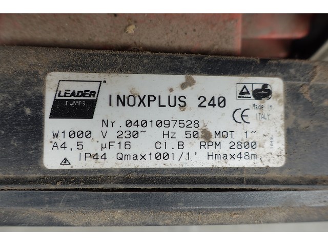 Pomp inoxplus - afbeelding 4 van  5