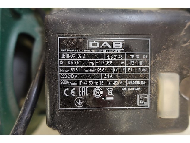 Pomp met drukvat en boiler - afbeelding 2 van  5