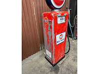 Pompe à essence gulf gasboy américaine patine d’origine - other home accessories - afbeelding 2 van  6