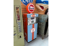 Pompe à essence gulf wayne 505 restaurée de 1955 - other home accessories