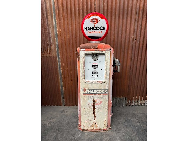 Pompe à essence hancock tokheim t39 américaine de 1950 - other home accessories - afbeelding 1 van  9