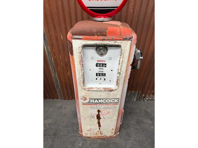 Pompe à essence hancock tokheim t39 américaine de 1950 - other home accessories - afbeelding 2 van  9