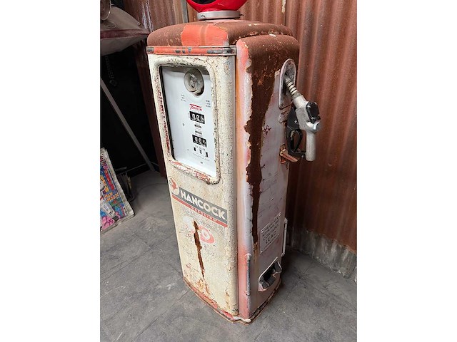 Pompe à essence hancock tokheim t39 américaine de 1950 - other home accessories - afbeelding 7 van  9
