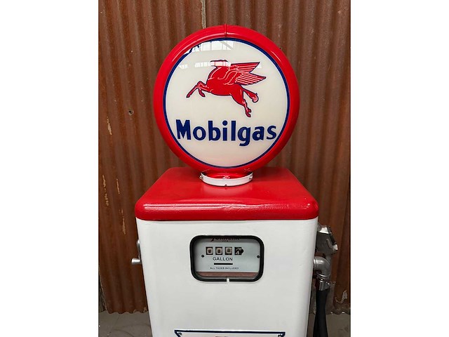 Pompe à essence mobilgas américaine - other home accessories - afbeelding 6 van  7
