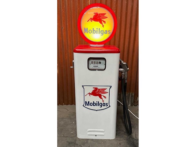 Pompe à essence mobilgas américaine - other home accessories - afbeelding 7 van  7