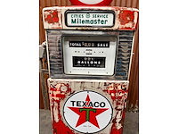 Pompe à essence texaco wayne 500 patine d’origine - other home accessories - afbeelding 6 van  8
