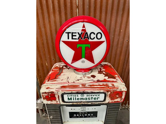 Pompe à essence texaco wayne 500 patine d’origine - other home accessories - afbeelding 7 van  8