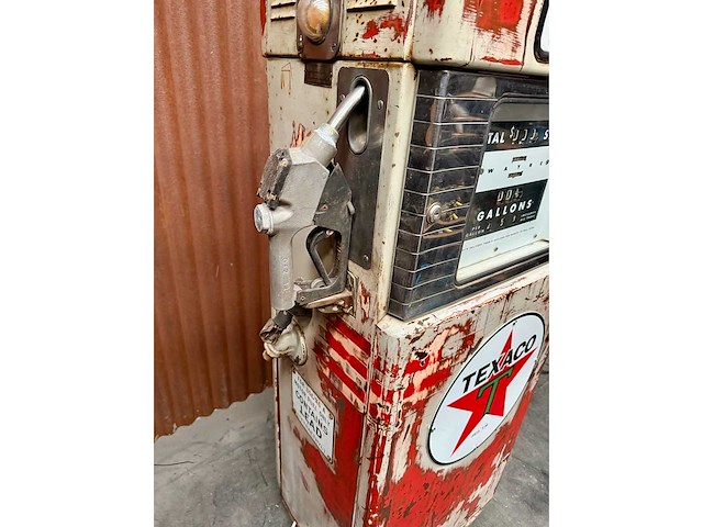 Pompe à essence texaco wayne 500 patine d’origine - other home accessories - afbeelding 8 van  8