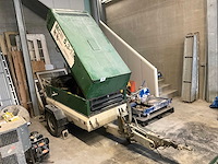 Pompwagen voor cement