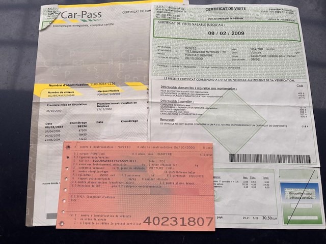 Pontiac sunfire, 2000 - afbeelding 9 van  12