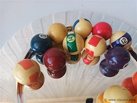 Pool ballen. 16 stuks - afbeelding 2 van  3