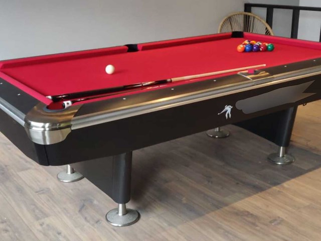 Pooltafel – 3-delige 1" leisteen – competitie-uitvoering - afbeelding 1 van  7