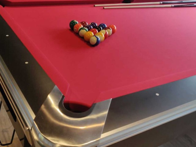 Pooltafel – 3-delige 1" leisteen – competitie-uitvoering - afbeelding 2 van  7