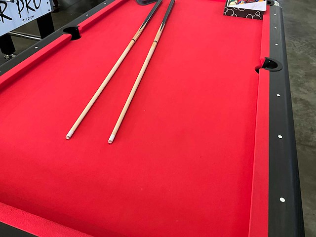 Pooltafel competition 7ft zwart - afbeelding 3 van  6
