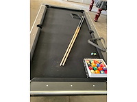 Pooltafel detroit 7ft rood - ongebruikt - afbeelding 2 van  8