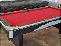 Pooltafel detroit 7ft rood - ongebruikt - afbeelding 3 van  3