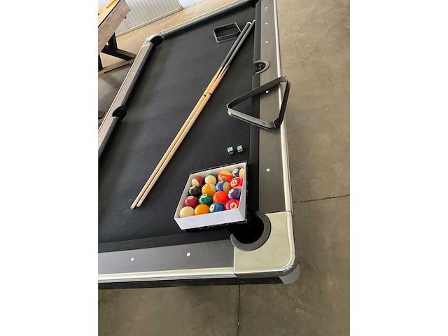 Pooltafel detroit 7ft zwart - ongebruikt - afbeelding 3 van  7