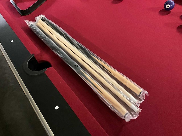 Pooltafel detroit zwart - afbeelding 7 van  8