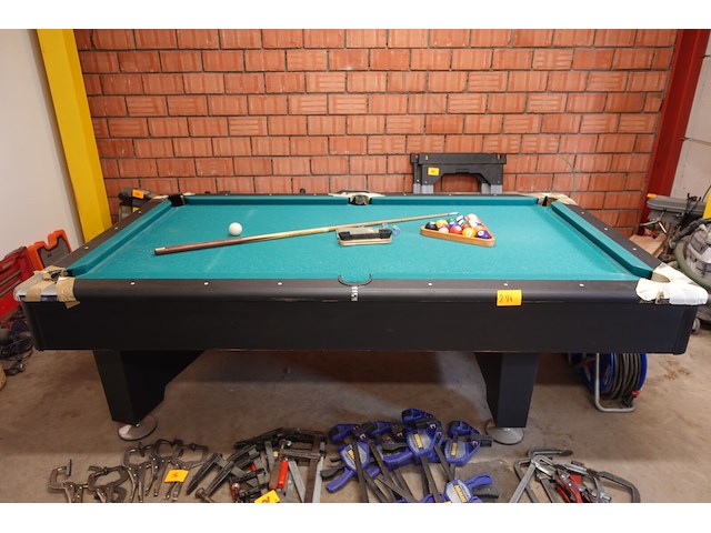 Pooltafel toptable + toebehoren - afbeelding 1 van  9