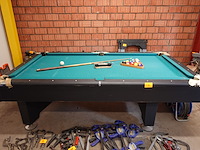 Pooltafel toptable + toebehoren - afbeelding 1 van  9