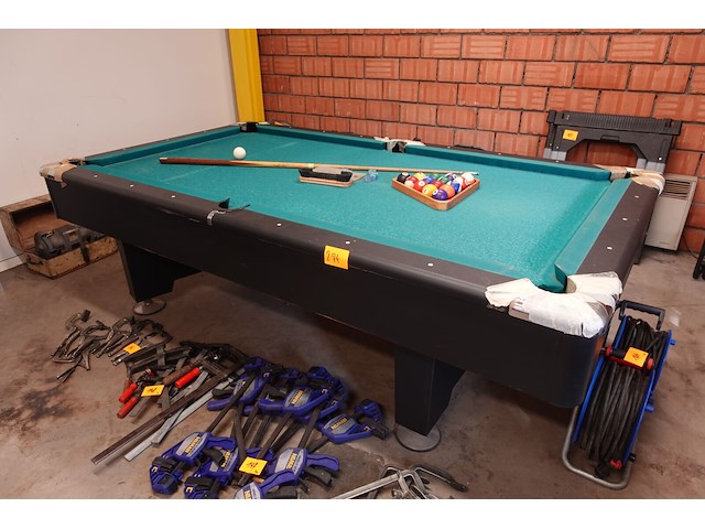 Pooltafel toptable + toebehoren - afbeelding 2 van  9